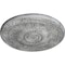 Ekena Millwork Lunel Ceiling Medallion (Fits Canopies up to 3 3/4"), 20 1/4"OD x 1 1/2"P, Ultra Pure White Crackle CM20LUUWC - alternate 2